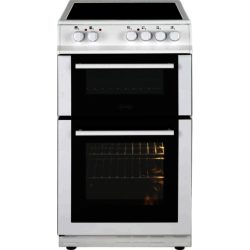 Belling FS50EDOFC 50cm Double Oven Electric Ceramic Cooker in White